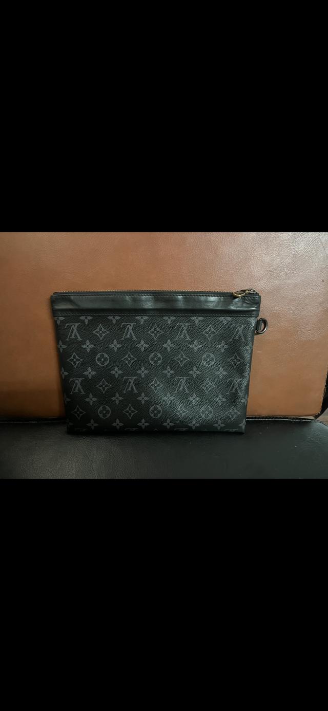 กระเป๋า Louis Vuitton Black Monogram 21x29 cm รุ่น M81569 รูปที่ 2