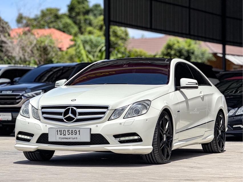 รหัสรถ WRT5891 2012 BENZ E-CLASS, E200 COUPE CGI AMG 2
