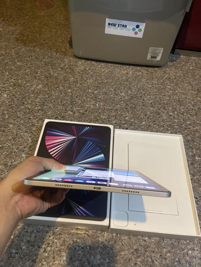 ขายiPadPro11นิ้วM1สีหายากSilver256กิ๊กมีกล่องไร้รอยตกใช้งานดีทุกๆฟังชั่นถูกมากๆๆๆๆ 4