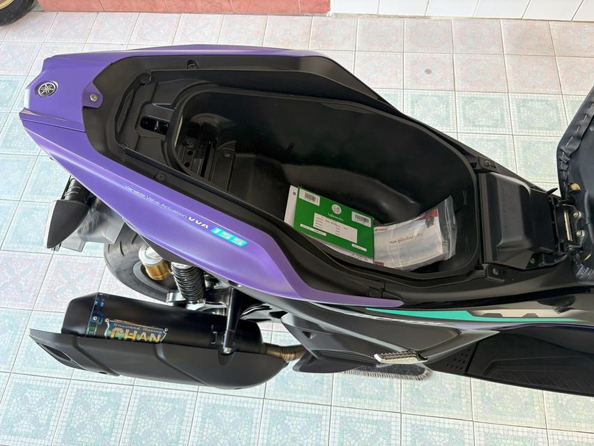 Aerox ABS Connected กุญแจครบ ไม่เคยล้ม ไม่เคยชน สภาพพร้อมใช้ เครื่องเดิม ศูนย์ดี ชุดสีสวย มีรับประกัน วิ่ง7000 ปี68 9