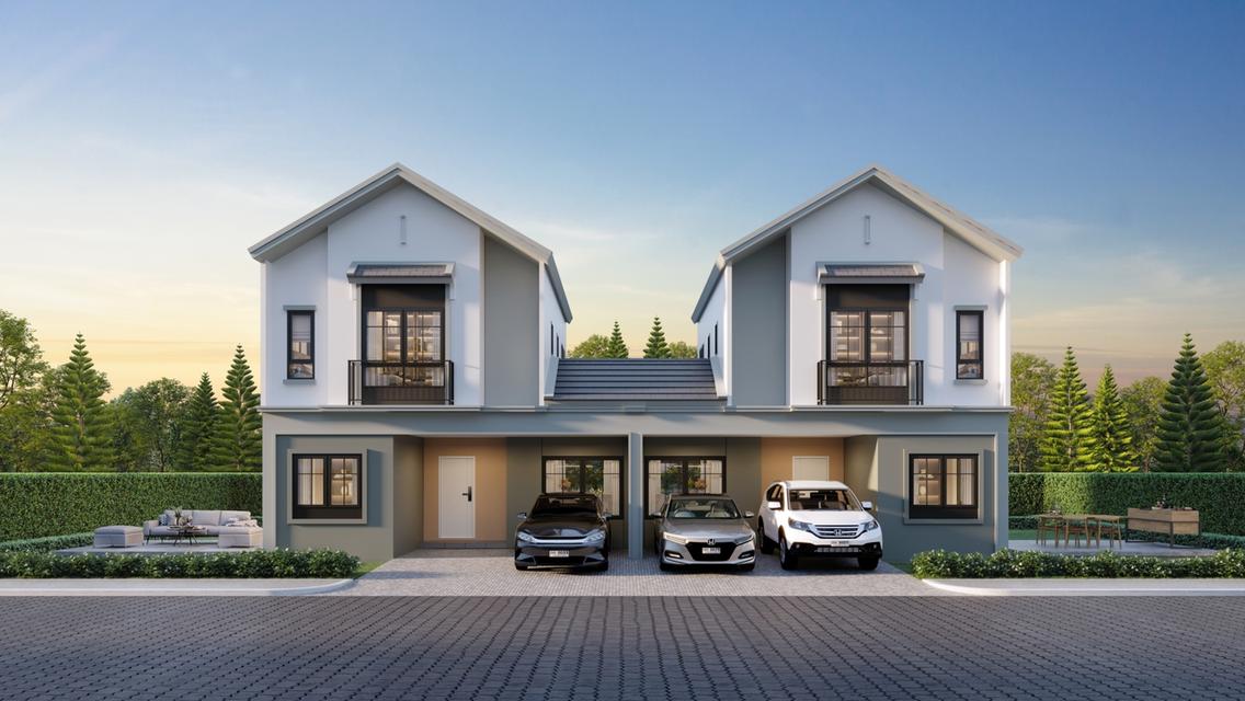 บ้านทาวน์โฮมทรงอิสระ 2 ชั้น โครงการเดอะแพลนท์ @ พฤกษานิวทาวน์ บางนา กม.26 1