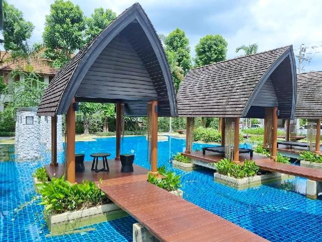 ให้เช่าคฤหาสน์เดี่ยว Pool Villa 2 ชั้น 76ตร.วา. พระราม9 กรุงเทพกรีฑา APL ลาดกระบัง 2กม. 256 ตร.ม. ม.นานาชาติแสตมฟอร์ด 7. 2