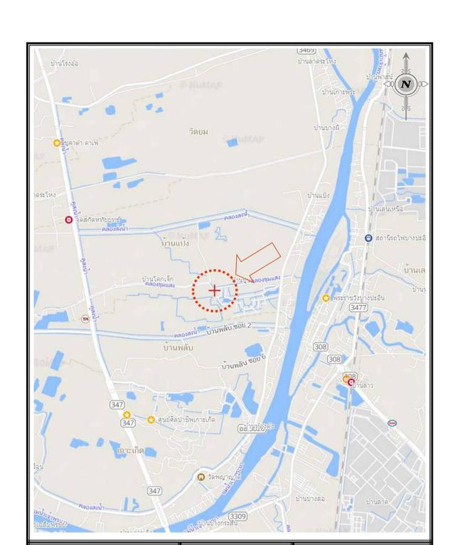 ที่ดินใกล้พระราชวังบางปะอินราคาเพียง 2800 บาทต่อตารางวา จังหวัดพระนครศรีอยุธยา 8