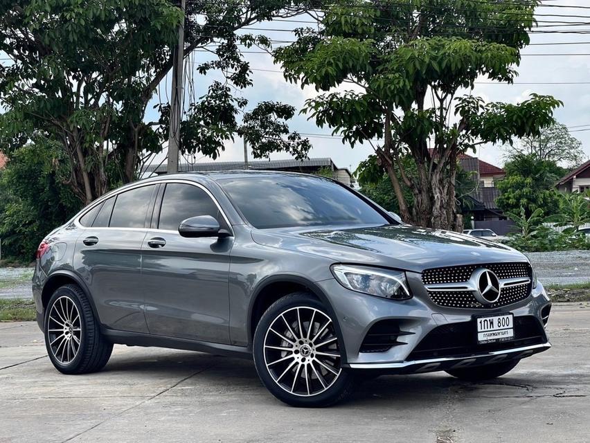 #Benz #GLC 250D COUPE AMG Dynamic 4 MATIC ดีเซล สีเทา ปี2017 รหัส AP800 3