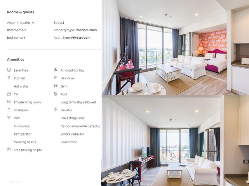 Baan Plai Haad, Pattaya Sea view 1Bedroom 41 sq.m. 1