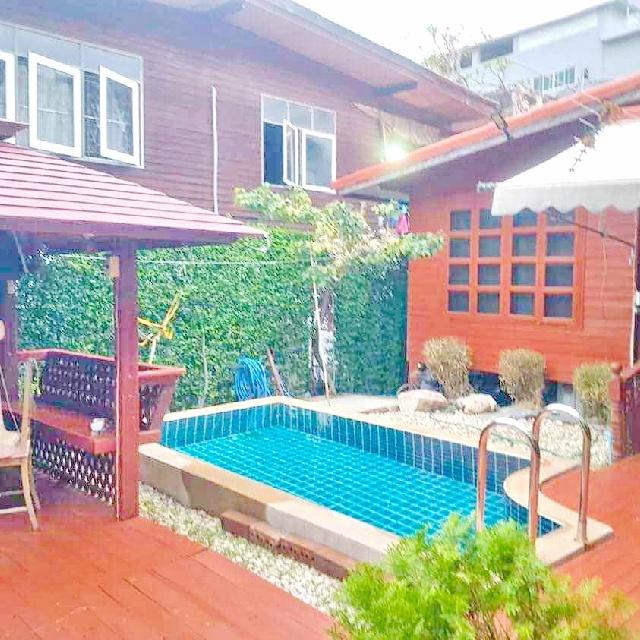 เดอะมอลล์ งามวงศ์วาน 700 ม. MRTแคราย 2.2 กม.ให้เช่าพูลวิลล่า 38ตร.วา.148ตร.ม ม.ธุรกิจบัณฑิตย์ 2.3 กม.2นอน งามวงศ์วาน 10- 2