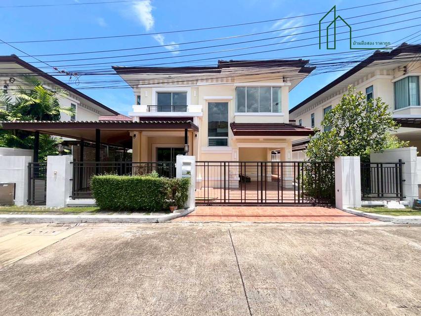 บ้านเดี่ยว 2 ชั้น รีโนเวทใหม่ หมู่บ้านเดอะ เซนโทร สุขุมวิท 113 ซอยวัดด่านสำโรง บ้านใหม่ สภาพดี  19