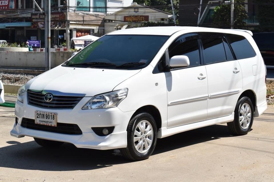 รหัสรถ PB9018 TOYOTA INNOVA 2.0 G AUTO 2013 เบนซิน+LPG 2