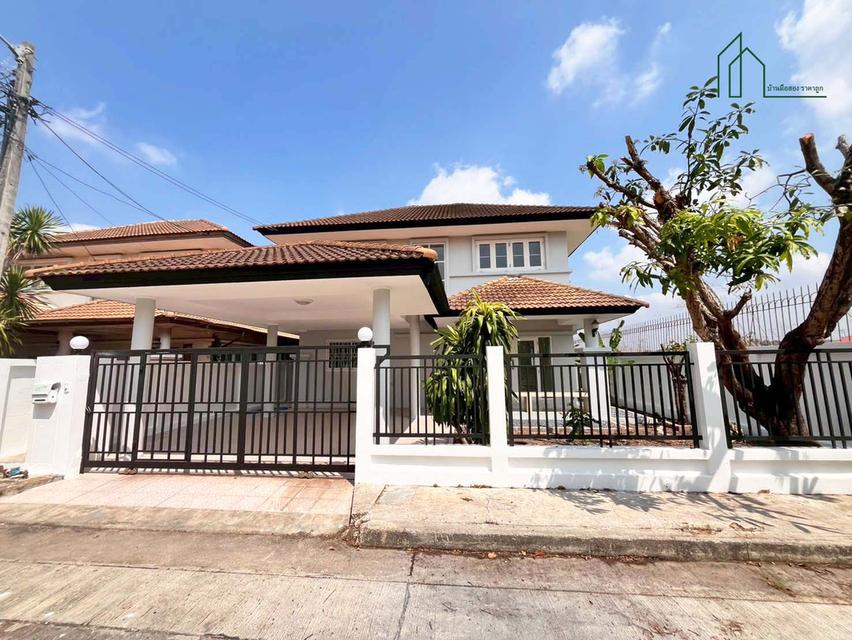 บ้านเดี่ยว 54.7 ตร.วา แปลงมุม หมู่บ้านโรยัลปาร์ควิลล์ สุวินทวงศ์ 44 รีโนเวทใหม่ทั้งหลัง 1