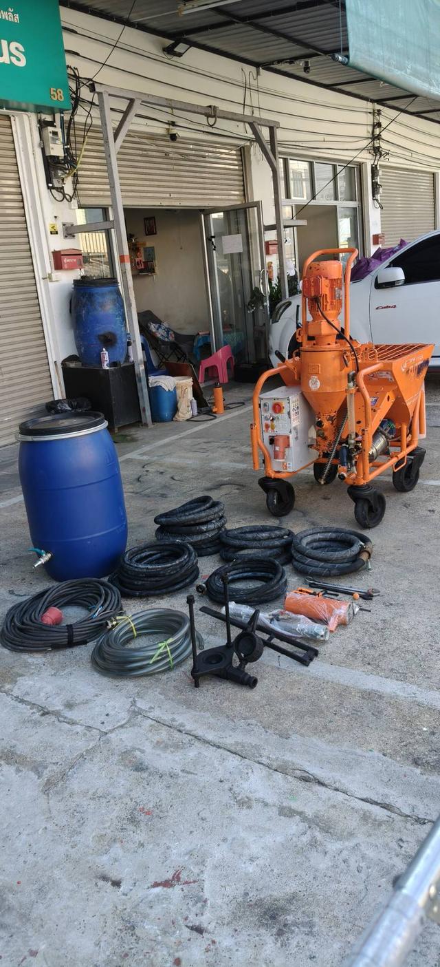 เครื่องพ่นปูนให้เช่า 5