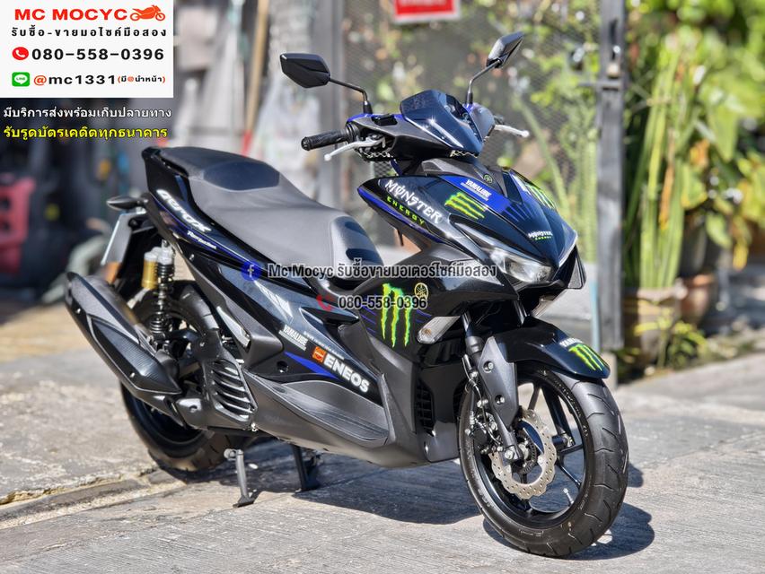 Aerox Monster 2019 วิ่ง3000โลแท้ รถบ้านแท้มือเดียว เครื่องท่อเดิมๆ กุญแจบุคเซอวิสครบ No1289 3