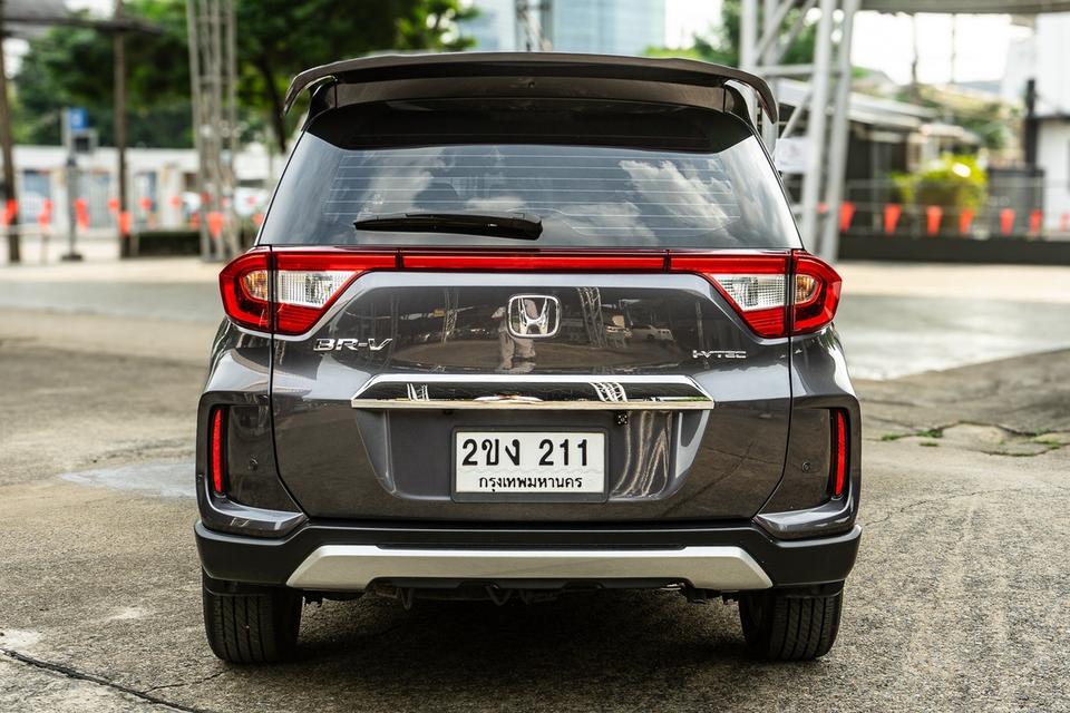 Honda BRV 1.5SV 7ที่นั่ง เกียร์ออโต้ สีเทา ปี2021