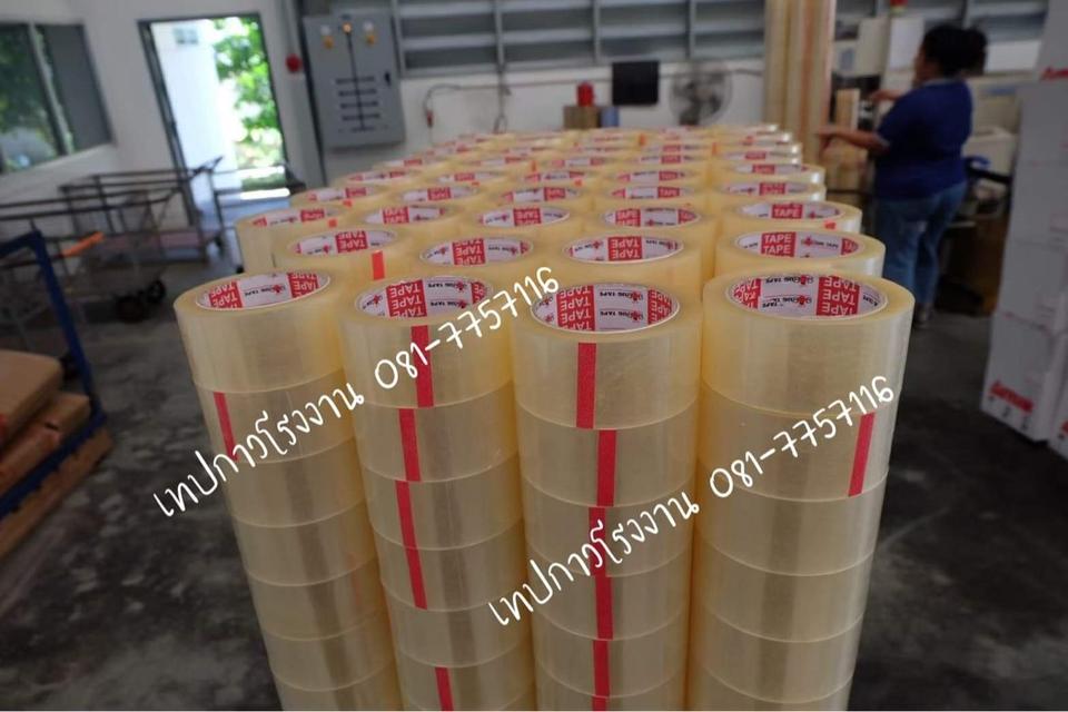 โอพีพีเทป เทปใส เทปขุ่น เทปกาวโรงงาน 081-7757116 4