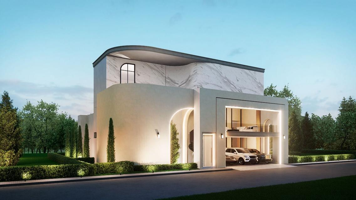 The luxury pool villa 3 styles choose a very lifestyle like your dream house, with the prime location surrounded by landmark Pattaya 3