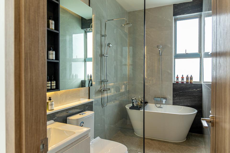 🏡🎉 Pool Villa ในโครงการใหม่ บ้านสไตล์โมเดิร์น Type Olive ตกแต่งพร้อมอยู่ #หางดง - ราคาเริ่มต้น 7.48 ล้านบาท 🔥新建房屋出售 3 卧室 4 卫生间 - 价格 7.48 MB 🔥 11