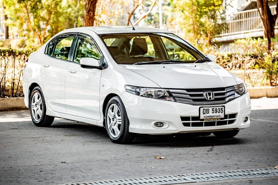 Honda City 1.5S เกียร์ออโต้ Auto ปี 2010 สีขาว มือเดียวป้ายแดง 3