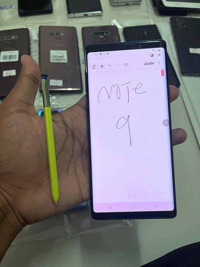 Samsung Galaxy Note 9 ตำหนิจอ 4