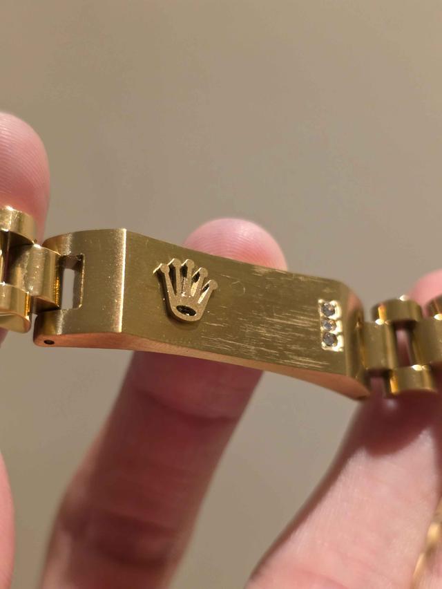 ของสะสม สร้อยข้อมือ ROLEX สวยสีทอง เก่าเก็บ น่าสะสม เดิมๆ หายาก เดิมๆ ขายตามสภาพ พร้อมส่ง รูปที่ 5