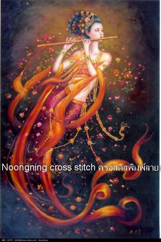 ร้าน Noongning Cross stitch ครอสติสพิมพ์ลาย จำหน่ายอุปกรณ์ครอสติส ภาพติดเพชร1798 6