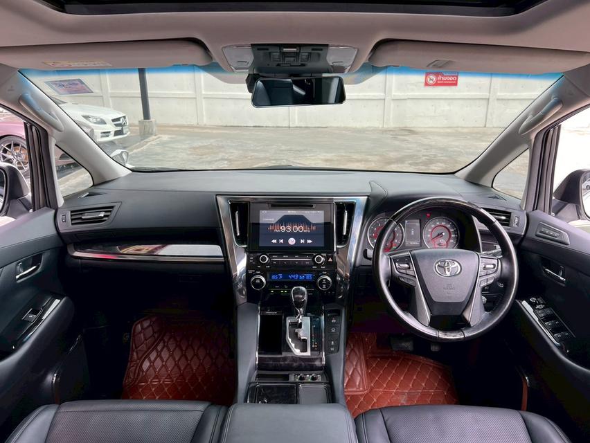 ปี 2018 TOYOTA VELLFIRE, 2.5 โฉม ปี15-23 สีขาว เกียร์ออโต้ เบนซินล้วน ตัวMNC รูปที่ 6