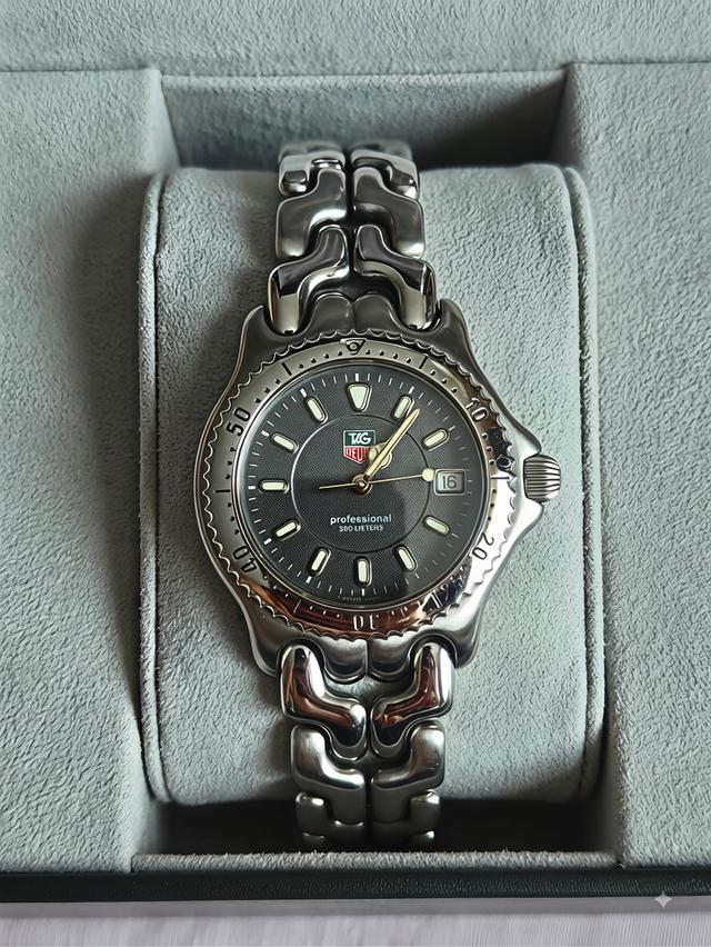 TAG Heuer S/el (ก้างปลา) หน้าเทา 2 ชั้น