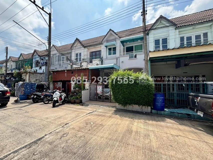 ขายทาวน์เฮ้าส์ 2 ชั้น หมู่บ้านเบญจพฤกษ์ รังสิต-คลอง 5 ถนนรังสิต-นครนายก พื้นที่ 18.3 ตารางวา บ้านพร้อมอยู่ ใกล้ม.เทคโนโลยีราชมงคลธัญบุรี คลอง 6 19