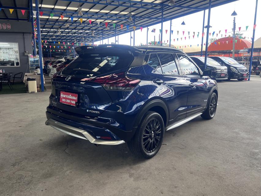 ขาย Nissan Kicks E-Power 1.2 Autech สีน้ำเงิน-ดำ ปี 2023 เครื่องเบนซิน+ไฟฟ้า รูปที่ 7