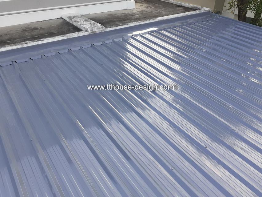 รับเหมา ต่อเติม โครงหลังคา กันสาด ห้องครัว เทพื้นปูกระเบื้อง Line dddesign23 รูปที่ 8