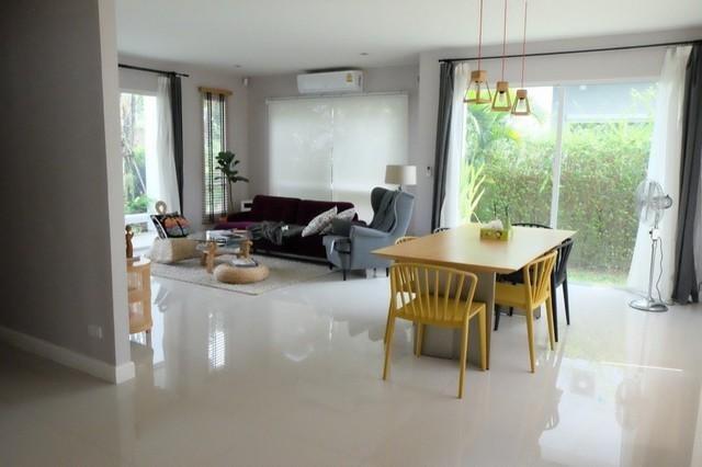 PB5897ให้เช่า บ้านเดี่ยว 2 ชั้น ย่าน ปัญญา อินทรา หมู่บ้าน ฮาบิเทีย โมทีฟ ใกล้สโมสร สามารถเดินหรือปั่นจักรยานได้ 2