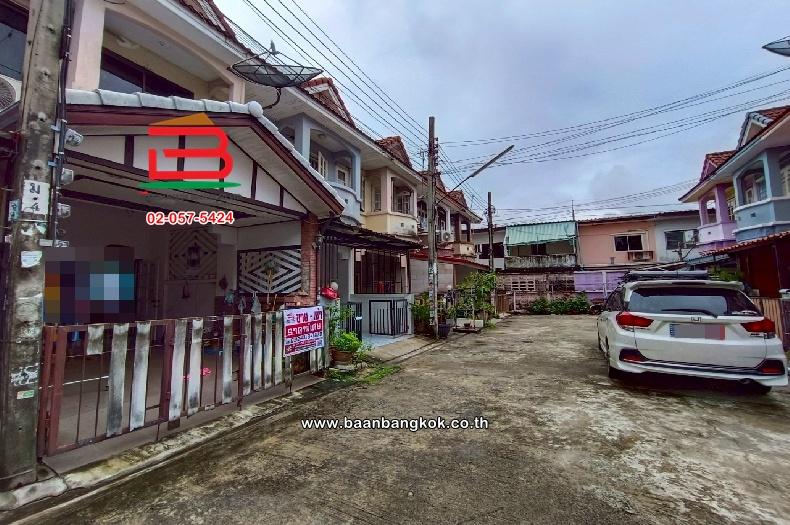 ทาวน์เฮาส์ หมู่บ้าน เมืองทรัพย์ธานี เนื้อที่ 16 ตร.ว เลียบคลองสอง 25 แขวงสามวาตะวันตก เขตคลองสามวา กรุงเทพมหานคร 3