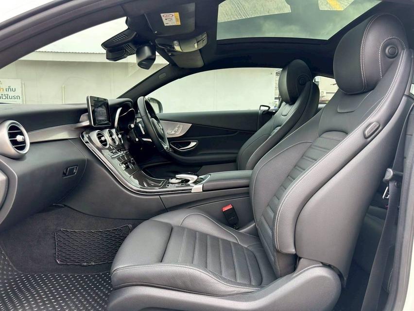 Mercedes Benz C250 Coupe AMG 9G (W205) ปี 2018 จด 2019  Mileage 64,xxx km  14
