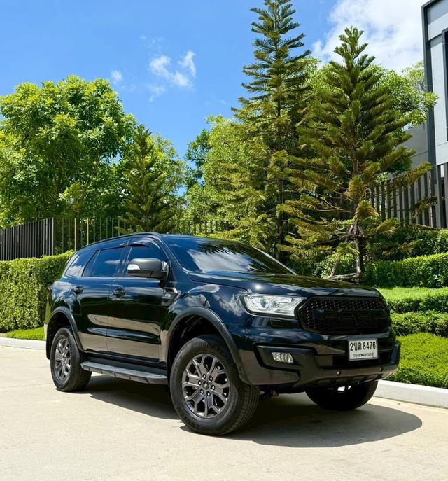 รหัสรถ CH8476 🔥🚗.. #FORD #EVEREST 3.2 #TITANIUM PLUS TOP #4WD SUNROOF NAVI ปี 2017 สีดำ