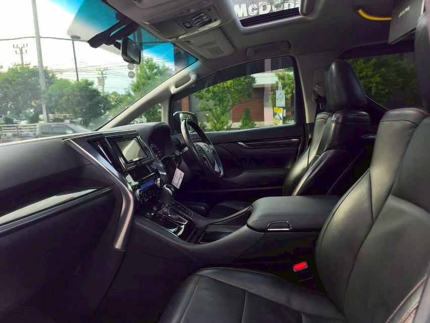 รหัสรถ KPV6561 2015 TOYOTA VELLFIRE 2.5 ZG TOP สุด สีดำ 7