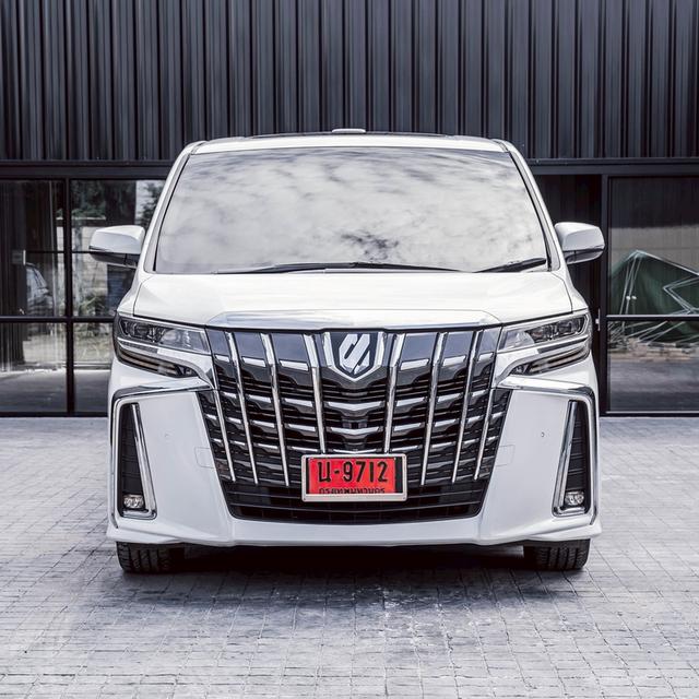 รหัสรถ 67GG7641 TOYOTA #ALPHARD 2.5 HYBRID E-FOUR ปี 2018 สีขาว