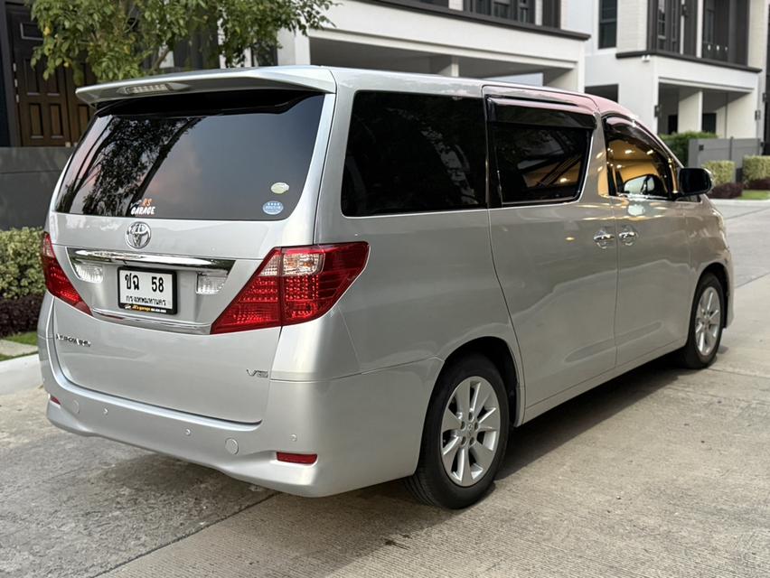 รหัสรถ JRS58 Toyota Alphard V6 ปี 2010 รูปที่ 5