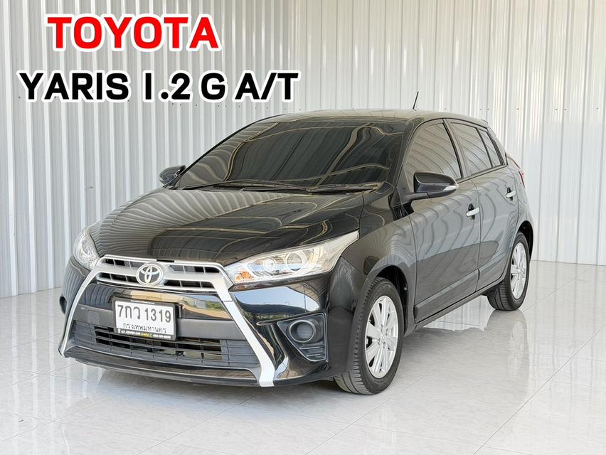 รถบ้าน ผ่อนเบาๆ 5,xxx บาท Toyota Yaris 1.2G เกียร์ออโต้