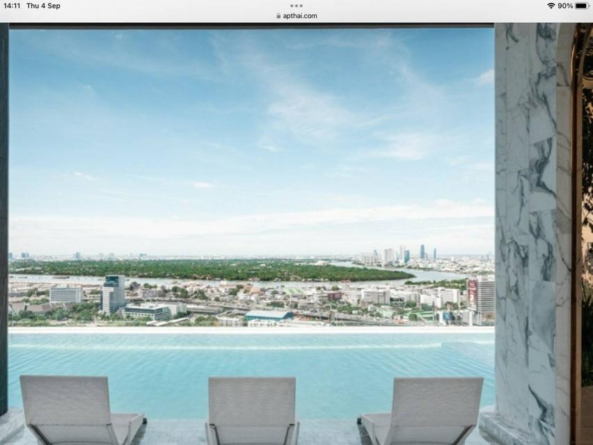 ให้เช่า! Duplex 2 ห้องนอน @ Life Rama 4 - Asoke| วิวบางกระเจ้า | เฟอร์ครบ | พร้อมอยู่ 52 ตรม ชั้น 33 5