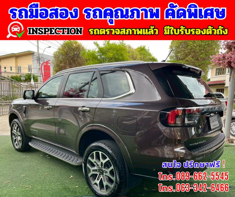 🔴ปี2025 Ford EVEREST 2.0 Titanium+ 4WD SUV 🔴วิ่งน้อย 28,xxx กม รุ่นท็อปสุด