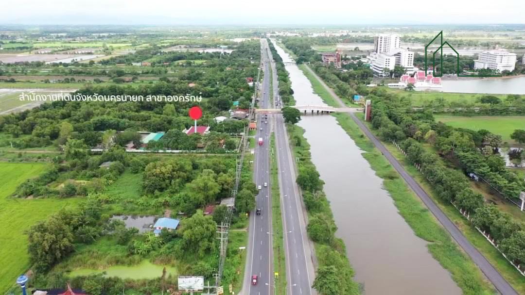 ที่ดินทำเลทอง โครงการบ้านสวนคลอง 14  อ.องครักษ์ นครนายก  เริ่มต้น 5,900 ต่อ ตารางวา  8