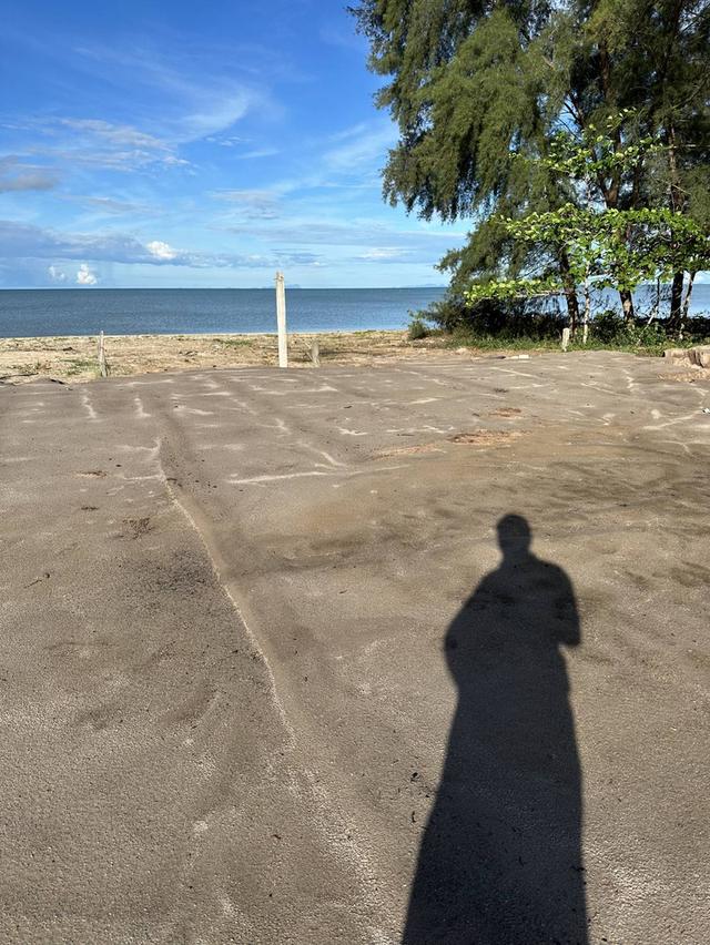 ขายที่ดินหน้าติดทะเล หลังติดถนน หาดพุมเรียง อ.ไชยา 4