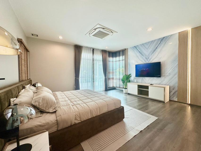ให้เช่า บ้านเดี่ยว หมู่บ้านมัณฑนา2 บางนา–กม.7 บ้านแปลงพิเศษ หน้าทะเลสาบ หน้าสวน ใกล้สโมสร ตกแต่งครบ พร้อมอยู่ 12