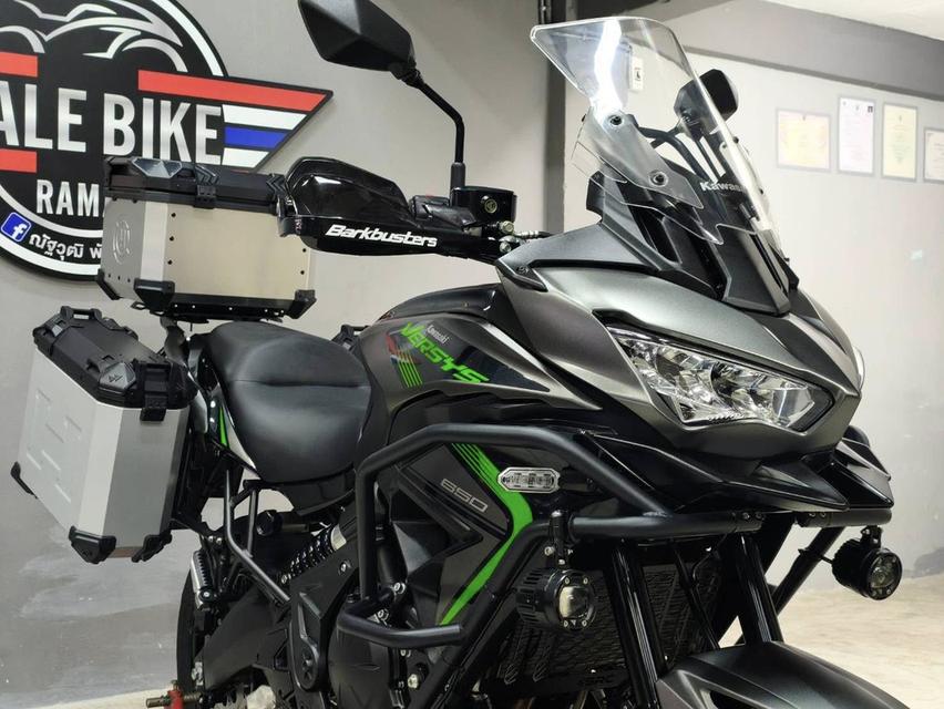 Kawasaki Versys650 ปี 2025 abs จอสีโฉมปัจจุบัน สภาพเหมือนออกศูนย์ แต่งเต็ม รูปที่ 3
