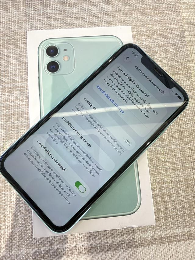 iPhone 11 64GB มีตำหนิหน้าจอนิดนึงครับ รูปย่อยที่ 3