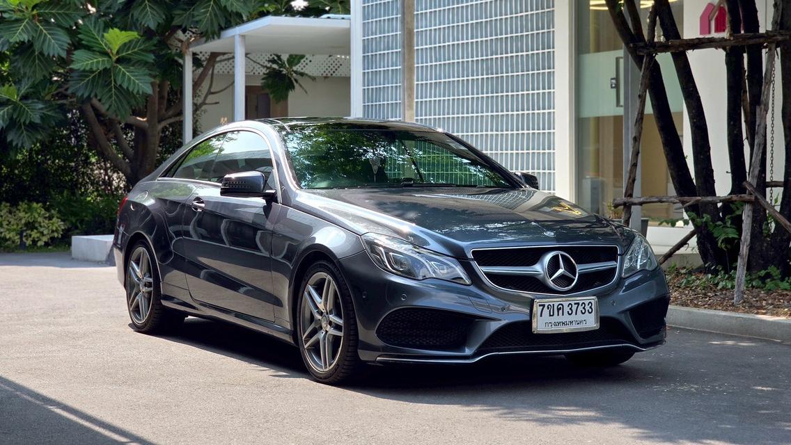Benz E200 Coupe Amg ปี 2014 สีเทา มือเดียว ไมล์น้อยมาก รูปย่อยที่ 1