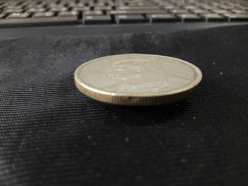 เหรียญ จีน One Dollar Silver Coin ค.ศ. 1920, Yuan Shih-Kai (C01-CC3) รูปที่ 7