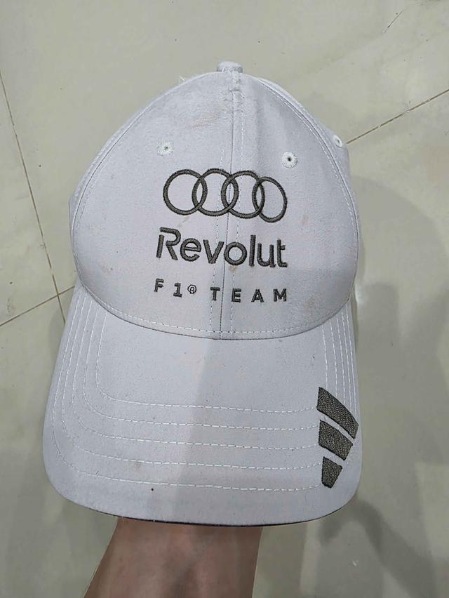 A.หมวก ADIDAS F1 TEAM REVOLUT ของแท้ สวย เดิมๆ หายาก วินเทจ เท่ อย่างดี สภาพใหม่ๆ ปรับขนาดได้ พร้อมส่ง