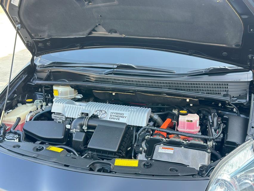 รหัสรถ PAT2052 Toyota Prius 1.8 Standard 2011 สีดำ รูปที่ 11
