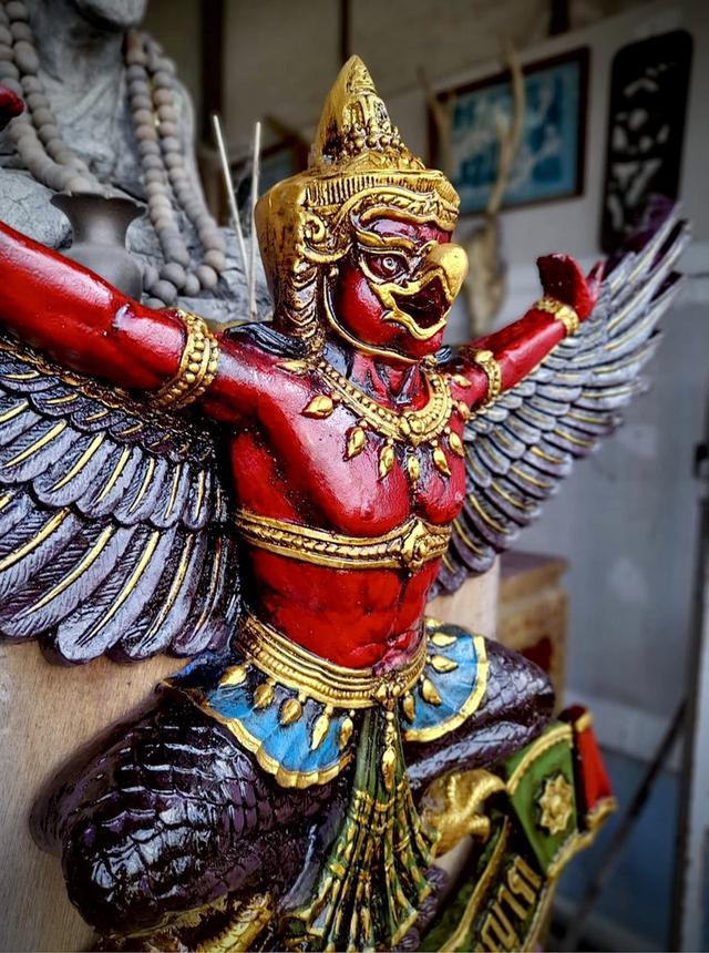 ครุฑแขวนผนัง ขนาด70ซม ครุฑหน้าเทพบุตร 3