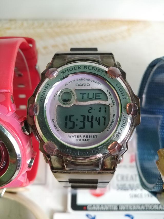 1990s Ladies Vintage CASIO Baby-G Shock Resisting Digital Quartz Wristwatch CASIO Baby-G BG-3000