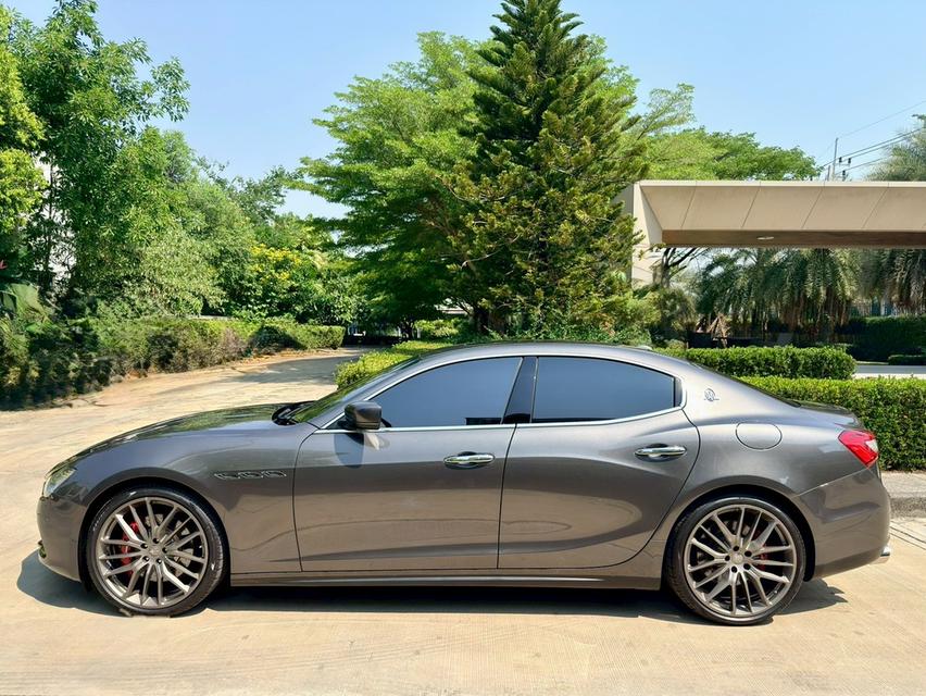 Maserati Ghibli S 2015 สีเทา รถสวย ขับดีมาก ราคาถูกมาก รูปย่อยที่ 4